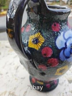 Amphora Austria Secession Ewer Art Nouveau Pottery Vase Antique Arts & Crafts