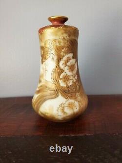 Amphora Austrian Vase by Riessner, Stellmacher and Kessel