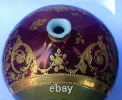 Antique AUSTRIAN ROYAL VIENNA Wagner HAND PAINTED VASE