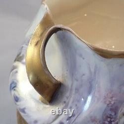 Antique Art Nouveau Carl Knoll Carlsbad Austria Hand Painted Bowl Vase c1900