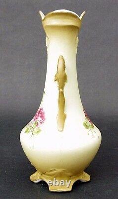 Antique Art Nouveau Royal Teplitz Austrian Bohemian Amphora Vase 12
