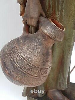 Antique Austrian Amphora Figurine Turn Teplitz Riessner Stellmacher and Kessel