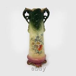 Antique Austrian Art Nouveau Porcelain Flower Vase