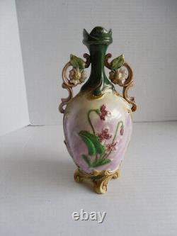 Antique Austrian Art nouveau vase 10,5
