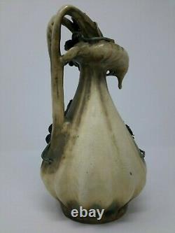 Antique Circa 1901 Art Nouveau Amphora EDDA Turn-Templitz Ewer