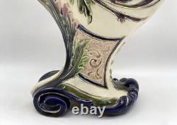 Antique Eichwald Majolica Austrian Pottery Art Nouveau Dragon Ewer 12.5