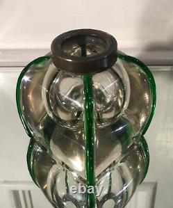 Antique Moser Austrian Art Glass Inkwell