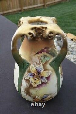 Antique RStK Amphora Teplitz Art Nouveau Bohemia Vase Austrian