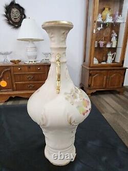 Art Nouveau Austrian RH Robert Hanke Hand Painted Vase c1900