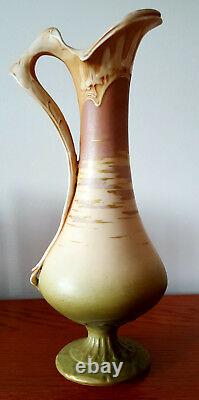 Art Nouveau RStK Turn Teplitz Austria Bohemia Amphora Ewer Pitcher Vase