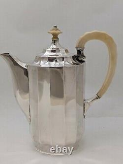 Austrian Josef Carl von Klinkosch 800 Silver Coffee Pot & Milk Jug J. C. K