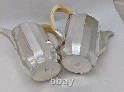 Austrian Josef Carl von Klinkosch 800 Silver Coffee Pot & Milk Jug J. C. K