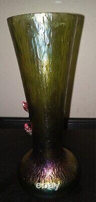 Austrian Loetz Era Kralik Vase Rare Find -Vintage- Great Buy! Great Investment