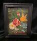 Austrian Painter Unknown Inscribed Anniversary Gift to Wife 1980 Art Nouveau