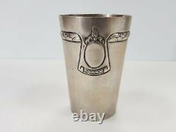Austrian RUD. RECHNER silver cup Art Nouveau