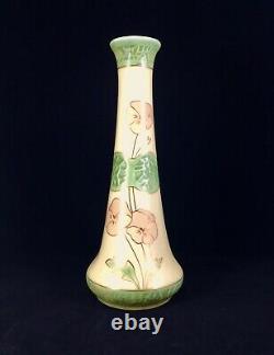 Austrian Royal Dux Antique Art Nouveau Amphora Style Antique Vase. Signed