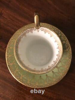Austrian Vienna Cabinet Cup And Saucer Hand Painted Antique Woodland Setting