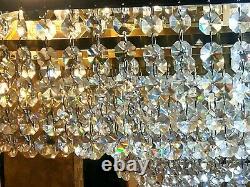 Custom VTG Gatsby Era 3000 + Austrian Clear Crystals Chandelier 13 Lights flush