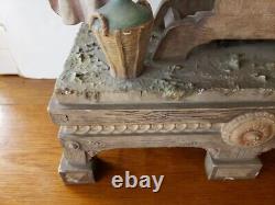 Early 20th Cent. Austrian Art Noveau Aft Goldscheider Terracotta Table Sculpture