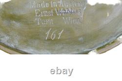Ernst wahliss turn wien austrian art nouveau ceramic sculpture diamétre 40 cm