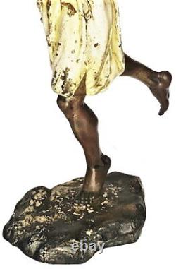 Franz Xaver Bergmann, Moorish Warrior, Vienna Bronze Sculpture, Ca. 1900