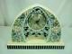Gudrun Art Nouveau Ceramic Mantle Clock Austrian Electric 21A025