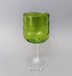 Koloman Moser'Meteor' jugendstil wine glass, Bakalowits/Meyr's Neffe 1899 rare