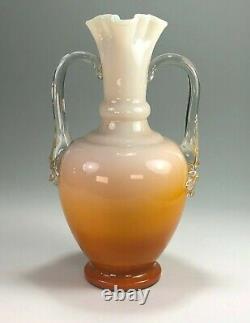 LOETZ M Crimped Vase withApplied Handles