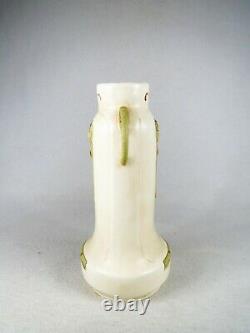 Lovely Austrian Art Nouveau Vase Double Handles Amphora Teplitz