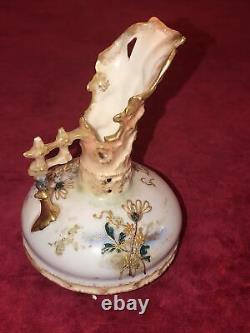 Magnificent Antique Ernst Wahliss Amphora Austrian Gilded Ewer Signed C. 1909