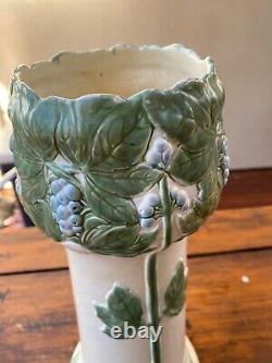 Monumental Austrian Art Nouveau Vase By Julius Dressler Circa 1910
