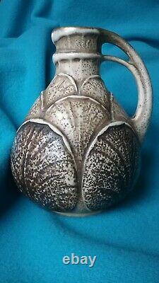 Paul Dachsel Design Art Nouveau Ernst Wallace Pottery Vase TURN Vienna AUSTRIA