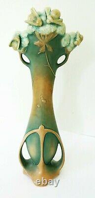 Rare Early Bernard Bloch Austria Amphora good condition initialed 12.75 inches