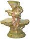 Royal Dux Amphora Art Nouveau 23 Femme aux Feuillages Lady Centerpiece Figurine