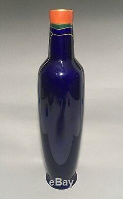Stunning Art Nouveau CARL KNOLL KARLSBAD Austrian Gilt Porcelain Vase Lily 16