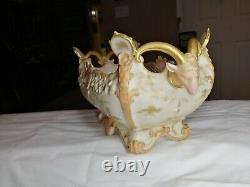 Teplitz amphora bowl/vase