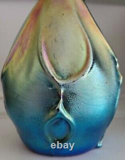 Tiffany Art Nouveau Favrille Amphora Era Bulbous, Organic Vase (#432)